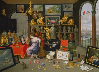 Vénus à sa toilette